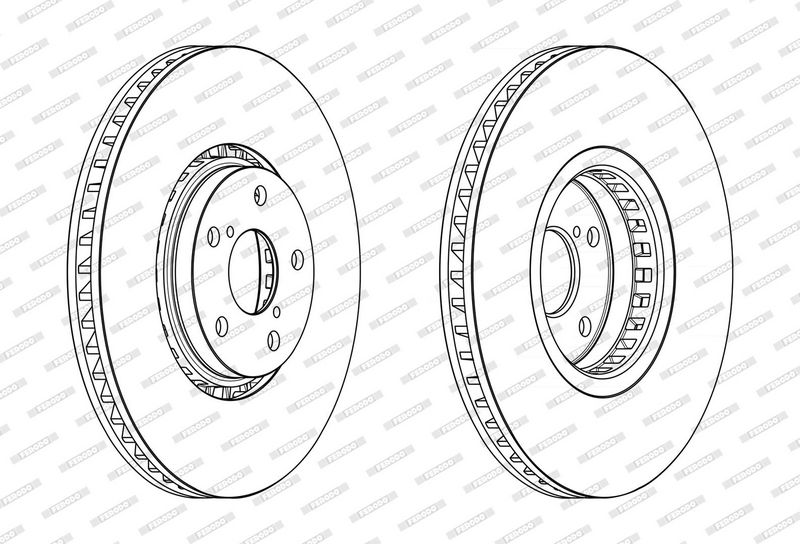 Disc frana DDF2498LC-1 FERODO
