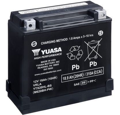 Yuasa Starter Battery YTX20HL-BS-PW