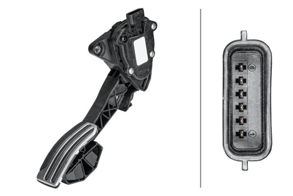 HELLA Sensor, accelerator pedal position 6PV 358 156-211