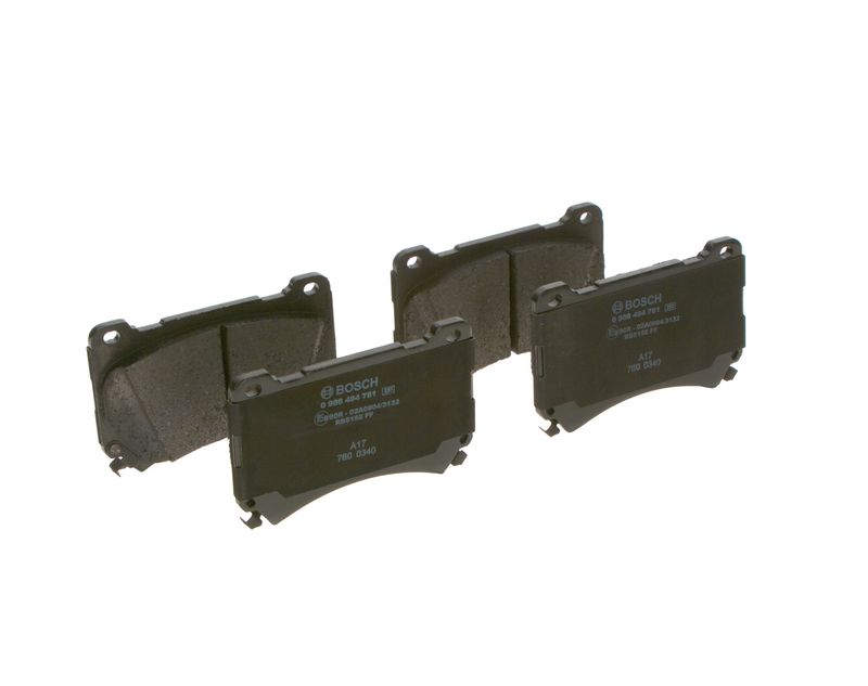 BOSCH 0 986 494 781 Stabdžių trinkelių rinkinys, diskinis stabdys