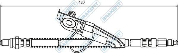 APEC Brake Hose BHO4070
