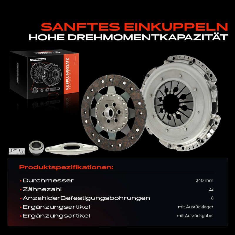 Frankberg 5481FB0028805 Clutch Kit