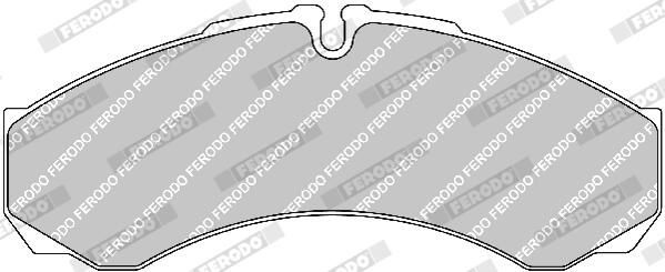 FERODO FVR1102 Brake Pad Set, disc brake