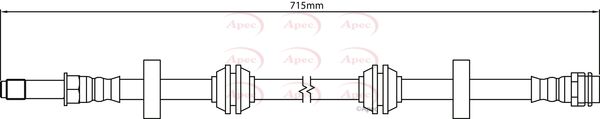 APEC Brake Hose HOS4172