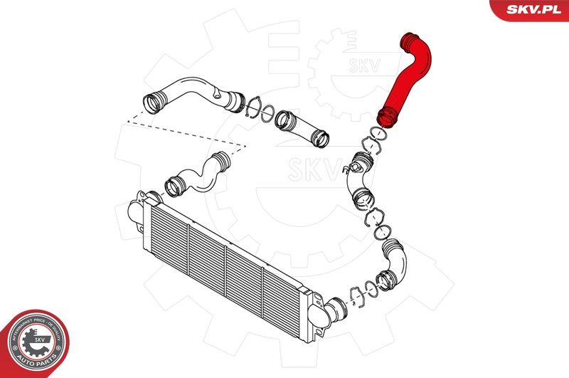 ESEN SKV 24SKV192 Charge Air Hose