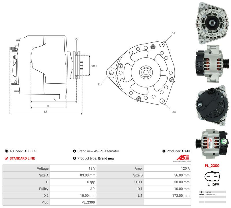 This part match OEM code: 011154720280
