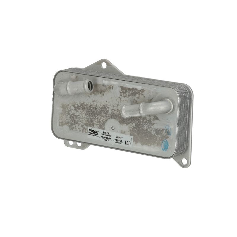 NISSENS 91526 Oil Cooler, automatic transmission
