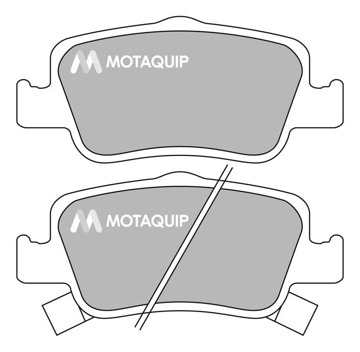 MOTAQUIP fékbetétkészlet, tárcsafék LVXL1406