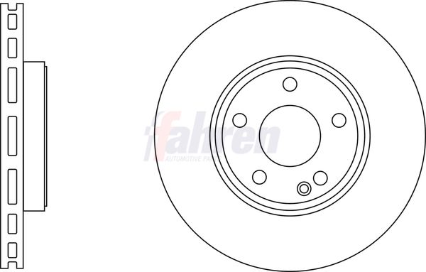 Fahren Brake Disc FBD6745