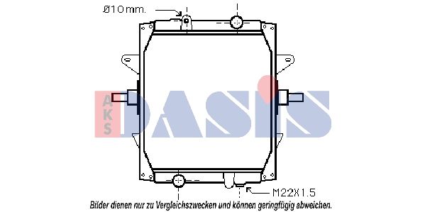 Chladič, chlazení motoru 390016N
