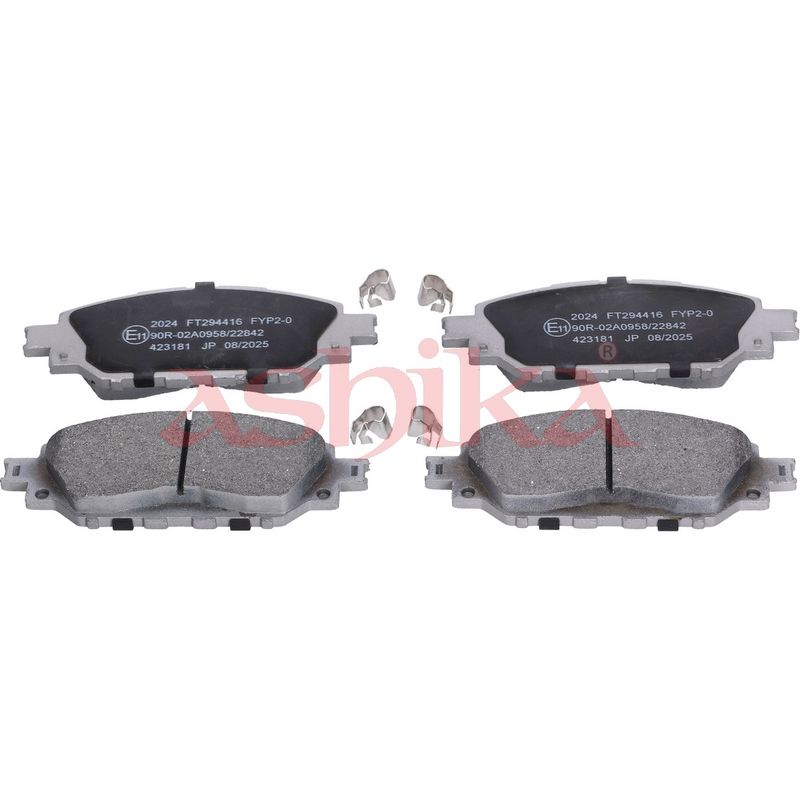 Plaquettes+de+frein+à+disque ASHIKA 50-02-2024