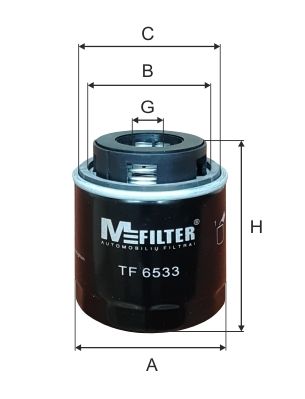 Фильтр масляный MFILTER