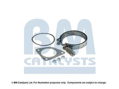 Montagesatz, Abgasanlage