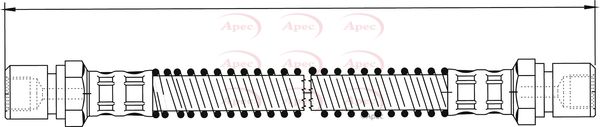 APEC Brake Hose HOS3814