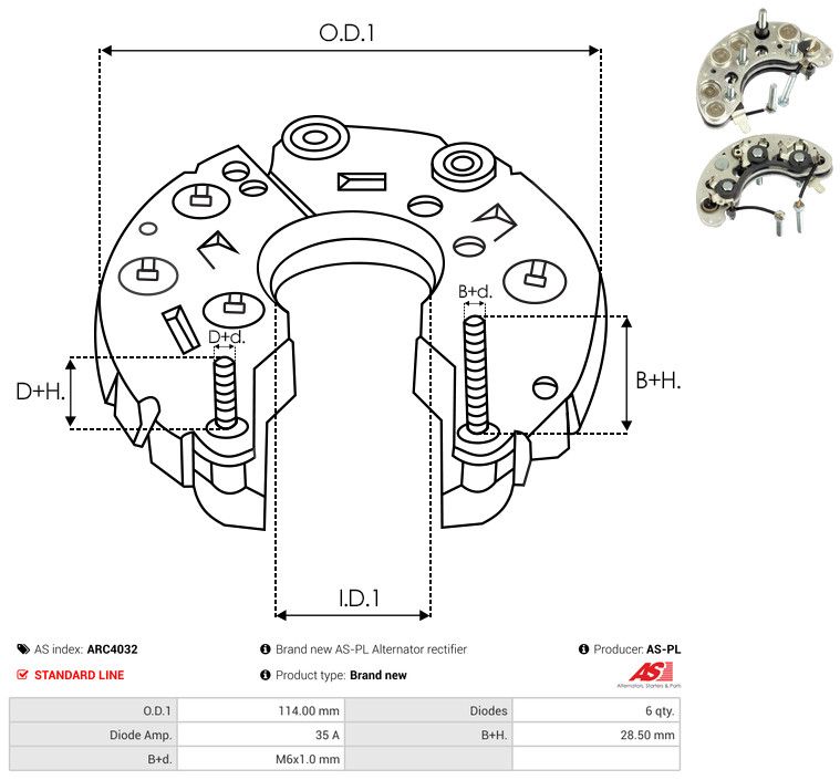 Seadistaja, generaator, AS-PL ARC4032