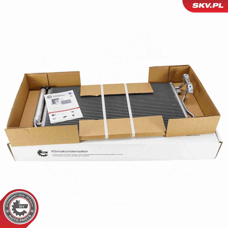 ESEN SKV 86SKV345 Condenser, air conditioning