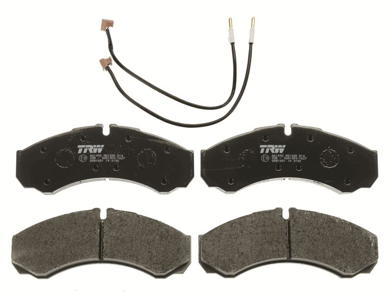 TRW GDB1609 Brake Pad Set, disc brake