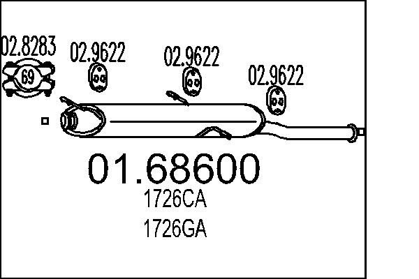 Глушник, Mts 01.68600