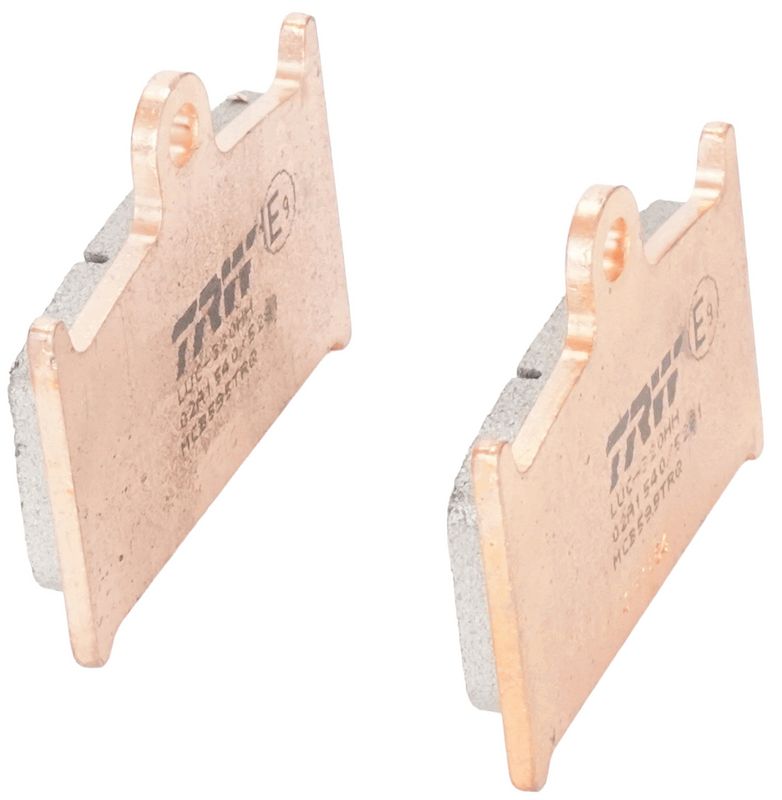 Brake pads Voor, beoogd gebruik: racing/route, materiaal: sinter-TRQ, 54,9x69,8x8,5mm past: MZ/MUZ 1000  SUZUKI GSX-R  TRIUMPH DAYTONA, ROCKET, SPEED FOUR, SPEED TRIPLE, SPRINT 250-2300 1988-2021