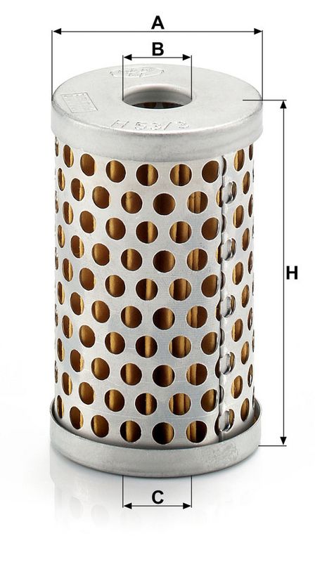 Õlifilter, MANN-FILTER H 53, 3