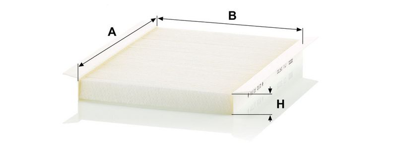 Filter, salongiõhk, MANN-FILTER CU 2532