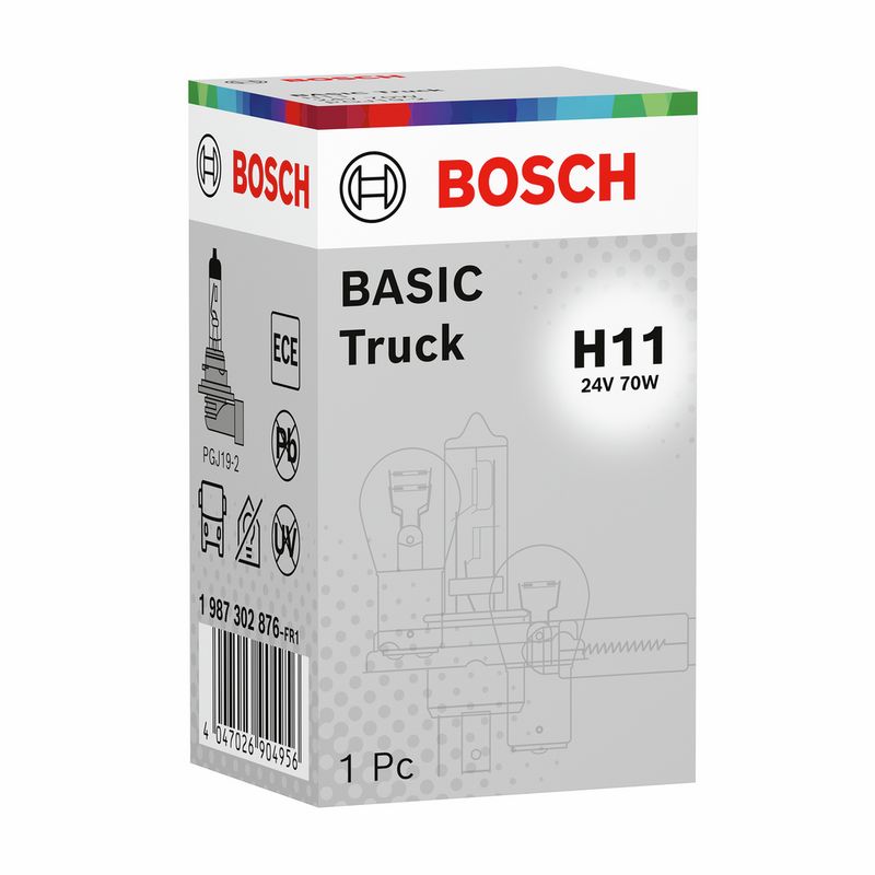 BOSCH ΛΑΜΠΑ H11 70W ECO Truck