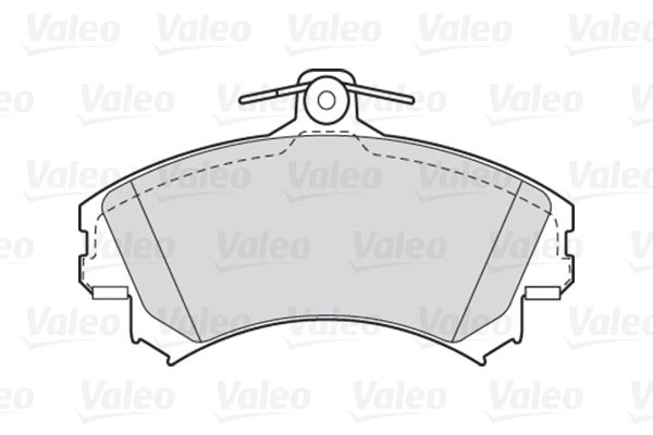 VALEO 301493 Brake Pad Set, disc brake