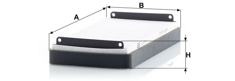 Filtru, aer habitaclu CU 2745-2 MANN-FILTER