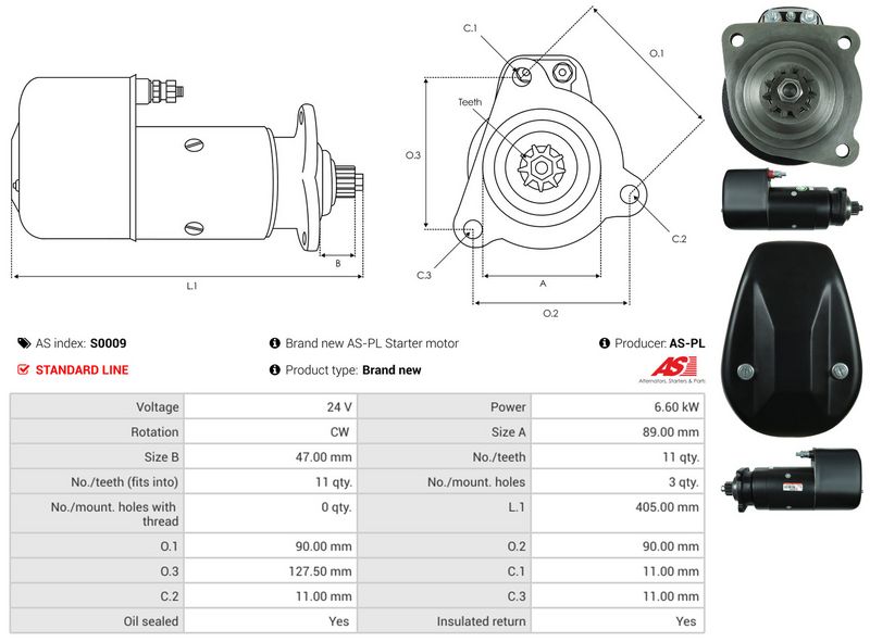 AS-PL S0009 Starter