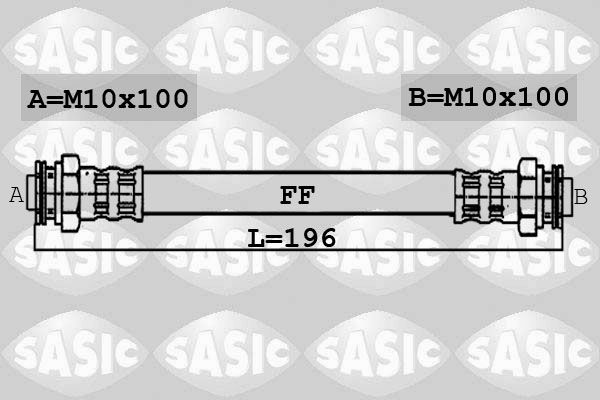 SASIC fékcső 6606069