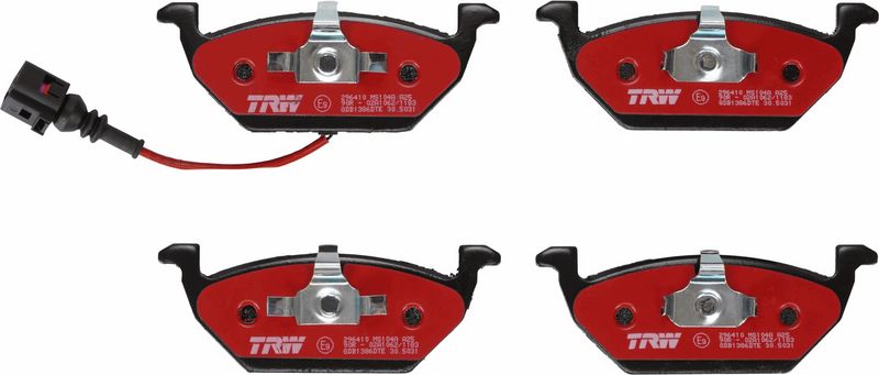 Set placute frana,frana disc GDB1386DTE TRW