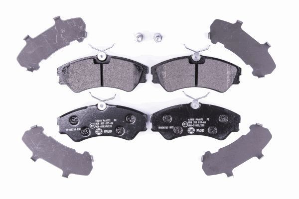 HELLA PAGID 8DB 355 017-881 Brake Pad Set, disc brake