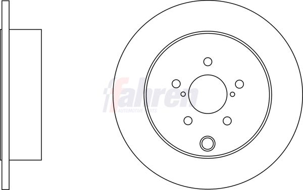 Fahren Brake Disc FBD6770