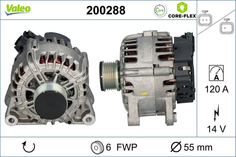 VALEO Dynamo / Alternator 200288