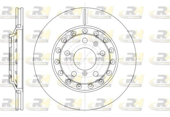 Гальмівний диск, Roadhouse 61155.10