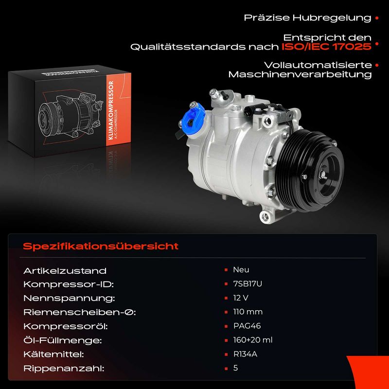 Frankberg 5481FB0028445 Compressor, air conditioning