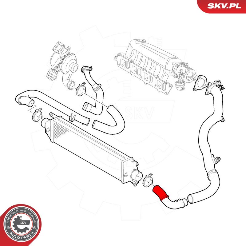 Laadimisõhu voolik, ESEN...