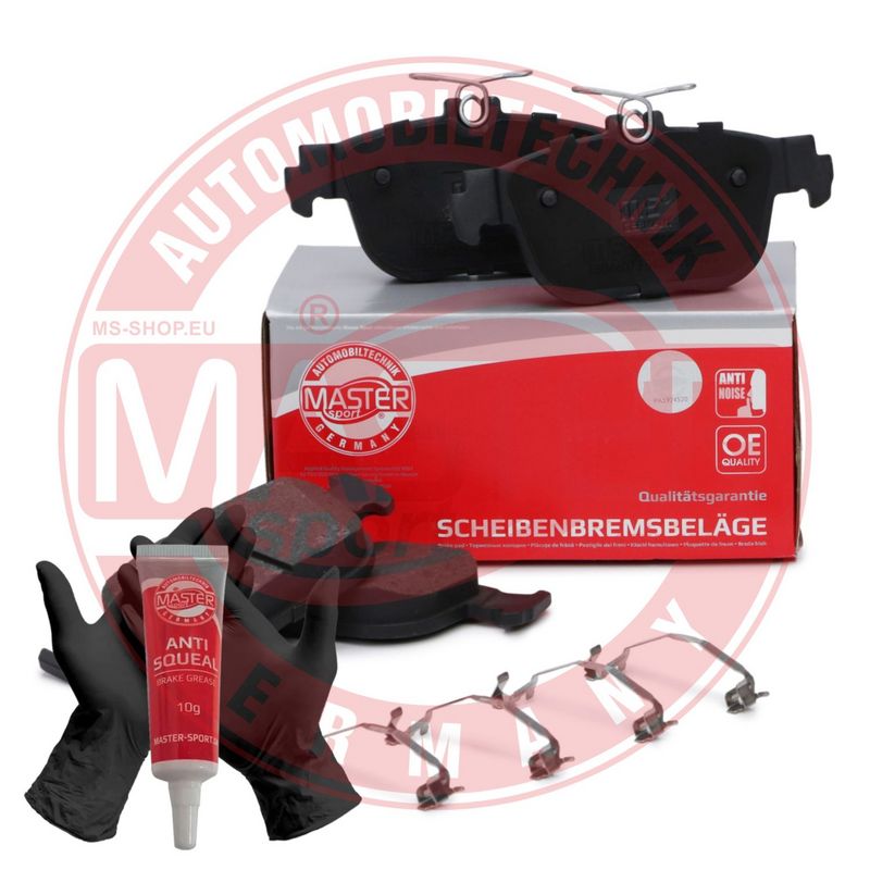 set placute frana,frana disc MASTER SPORT 13046073542N-SET-MS
