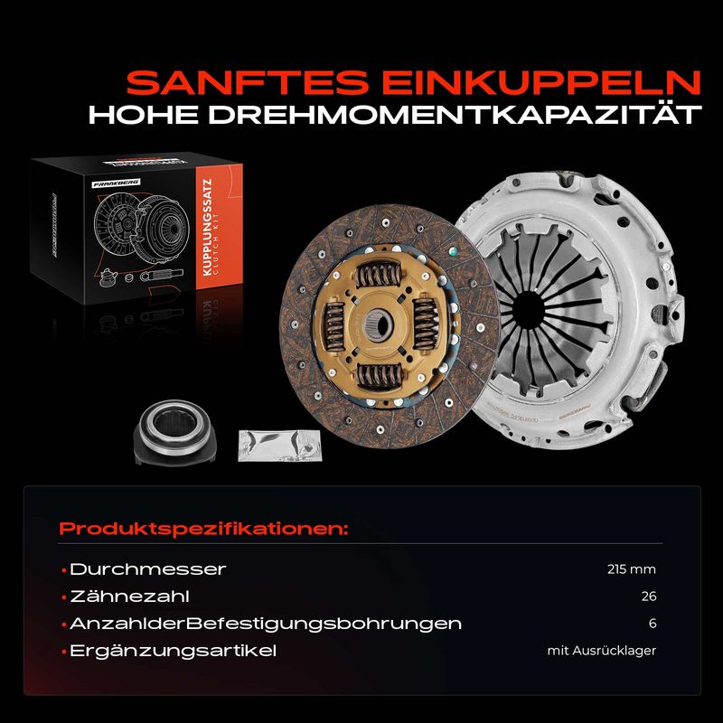 Frankberg 5481FB0037670 Clutch Kit