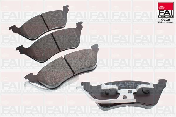 FAI AutoParts Stabdžių trinkelių rinkinys, diskinis stabdys