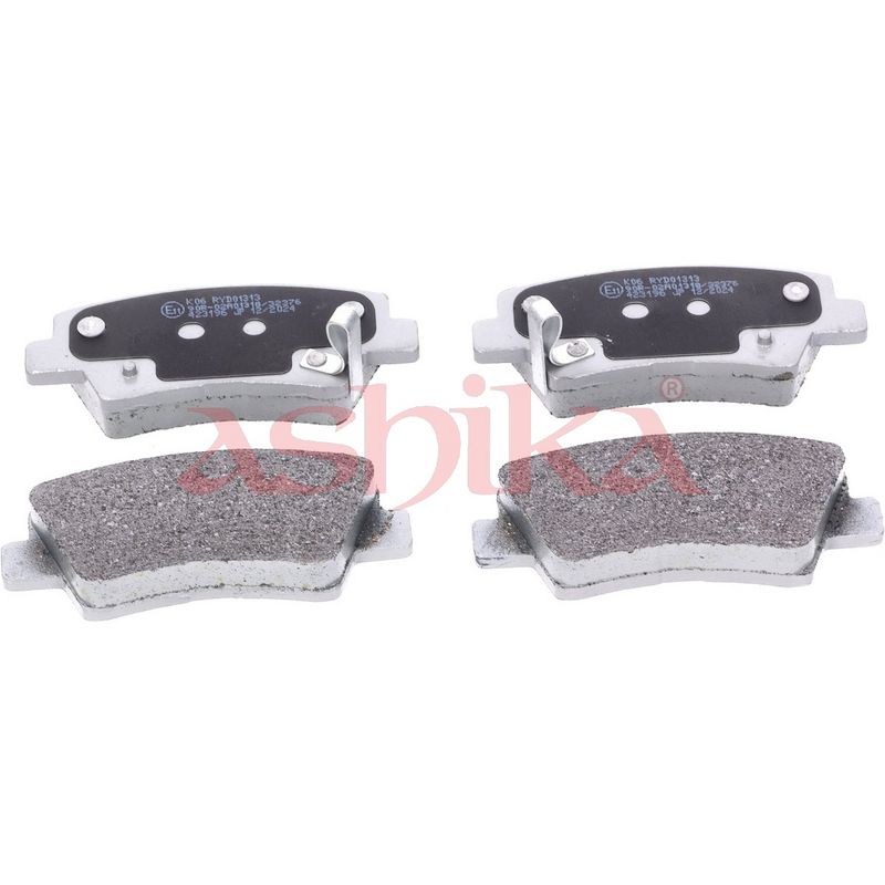 Plaquettes+de+frein+à+disque ASHIKA 51-0K-K06