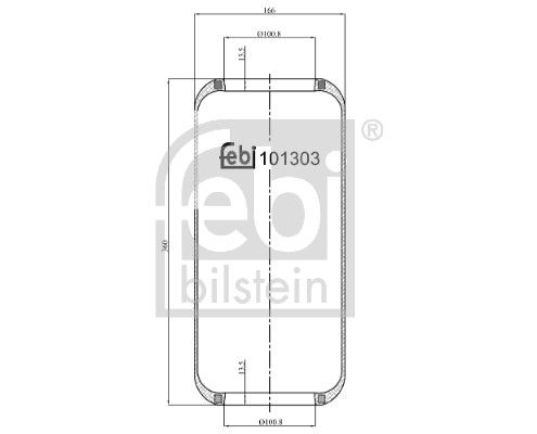 Product Image - Afdichtring - 101.303 - ELRING