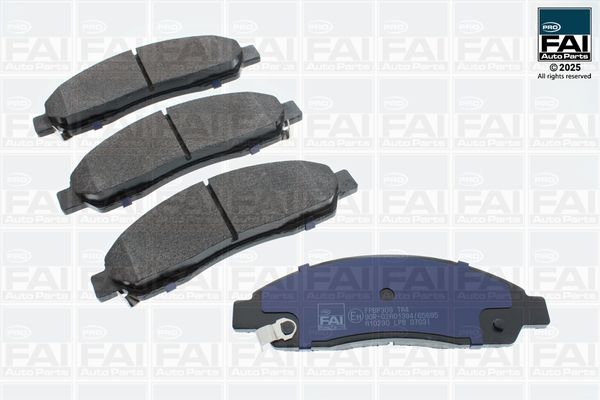 FAI AutoParts Stabdžių trinkelių rinkinys, diskinis stabdys