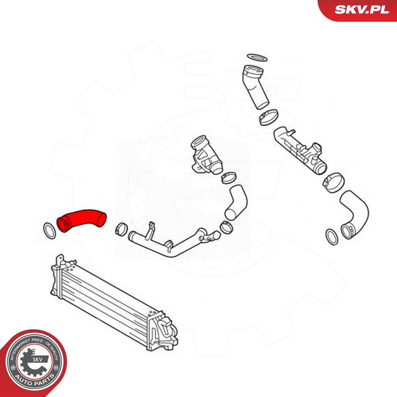 Laadimisõhu voolik, ESEN SKV 43SKV406