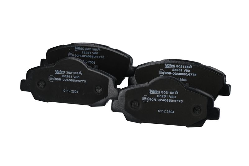 Sada brzdových destiček, kotoučová brzda 302155A