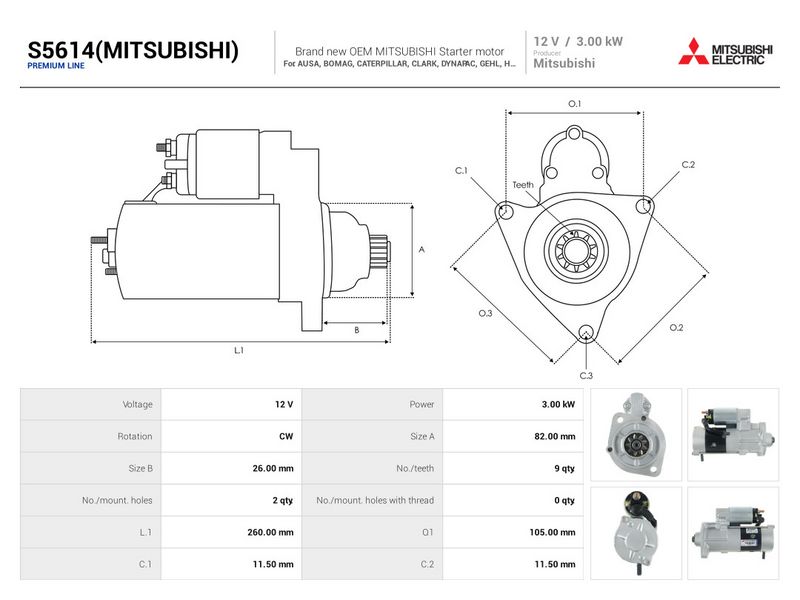Prekės atitinka OEM kodą: M8T50471AM