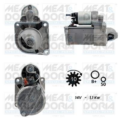 MEAT & DORIA Startmotor / Starter 5010969G