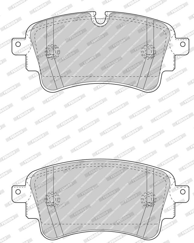 FERODO Plaquettes de frein à disque FDB4617