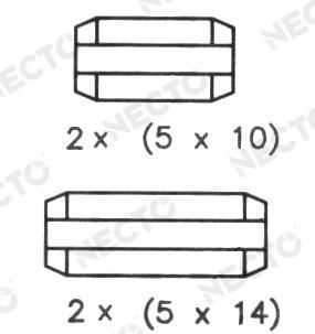 Juego de zapatas de frenos