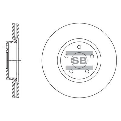 Гальмівний диск, Hi-Q SD5304